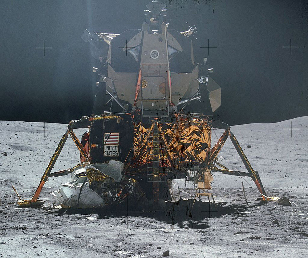 Лунный модуль «Аполлон» – первый космический «лифт»