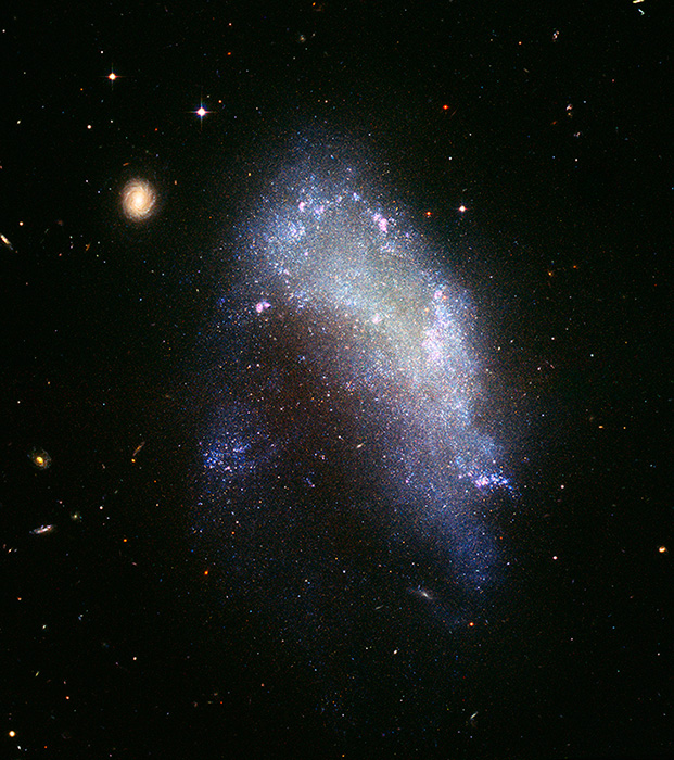 Особенности и структура неправильных галактик