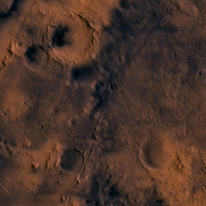 Самый-самый марсианский кратер