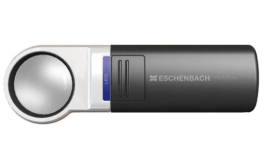 Лупа карманная Eschenbach с подсветкой Illuminated Magnifiers MOBILUX LED 12,5x