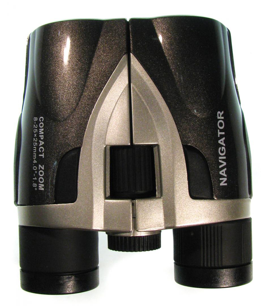 Бинокль Navigator 8-25х25, серебристо-серый