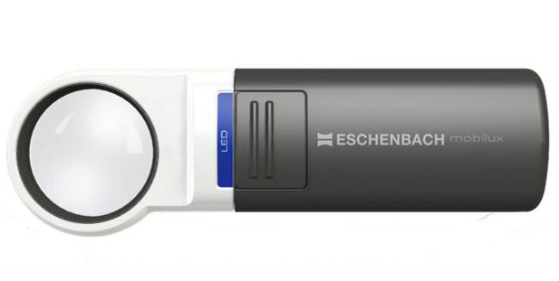 Лупа карманная Eschenbach Mobilux LED 7x, с подсветкой (15117)