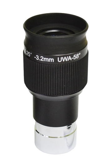 Окуляр Levenhuk (Левенгук) UWA 58° 3,2 мм, 1,25
