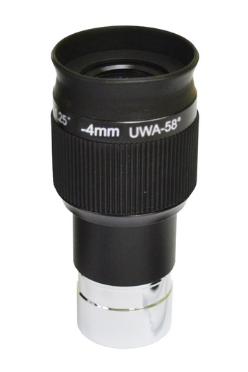 Окуляр Levenhuk (Левенгук) UWA 58° 4 мм, 1,25