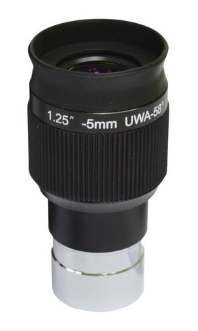 Окуляр Levenhuk (Левенгук) UWA 58° 5 мм, 1,25
