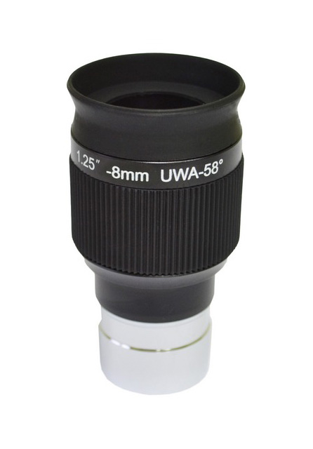 Окуляр Levenhuk (Левенгук) UWA 58° 8 мм, 1,25