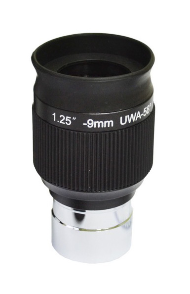 Окуляр Levenhuk (Левенгук) UWA 58° 9 мм, 1,25