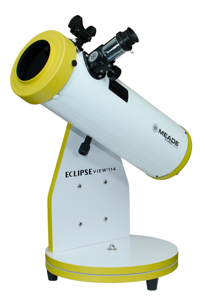 

Телескоп Meade EclipseView 114 мм на настольной монтировке, с солнечным фильтром