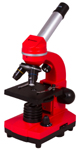 Микроскоп Bresser Junior Biolux SEL 40–1600x, красный (выставочный образец)