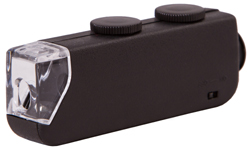 Карманный микроскоп Bresser 60x-100x (светодиодная подсветка)