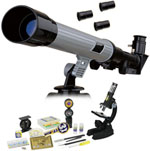 Набор Eastcolight: телескоп 30/400 и микроскоп 100–1000x, 82 аксессуара в комплекте