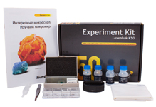Подарок – Набор для опытов с микроскопом Levenhuk K50