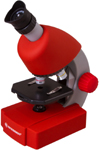 Микроскоп Bresser Junior 40x-640x, красный (выставочный образец)