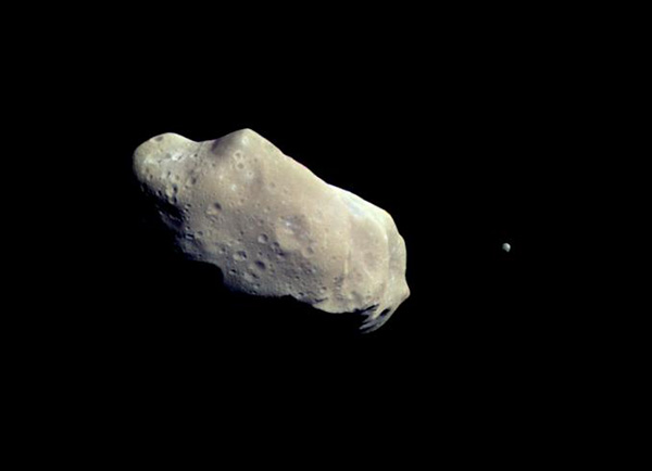 Астероид Ида и его спутник Дактиль