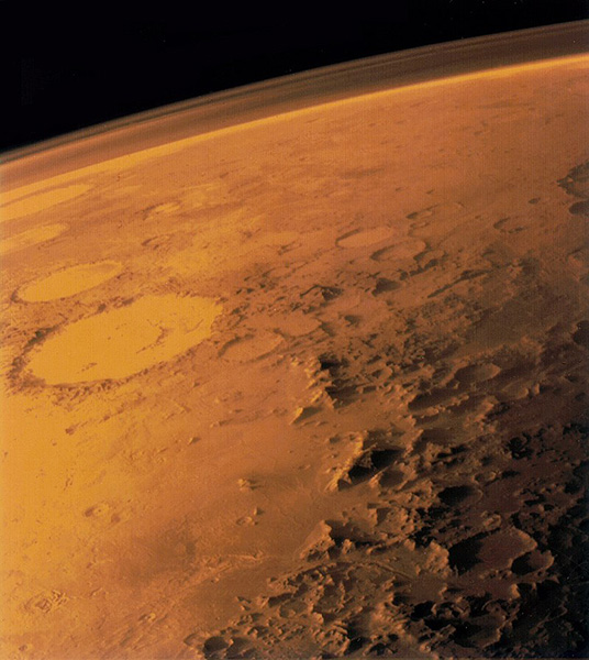 Лунное затмение Марсом