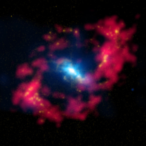 NGC 4151: всевидящее Око Саурона