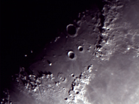 Луна в телескоп Добсона Levenhuk Ra 150N Dob