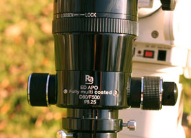 Телескоп комплектуется двухскоростным фокусером.