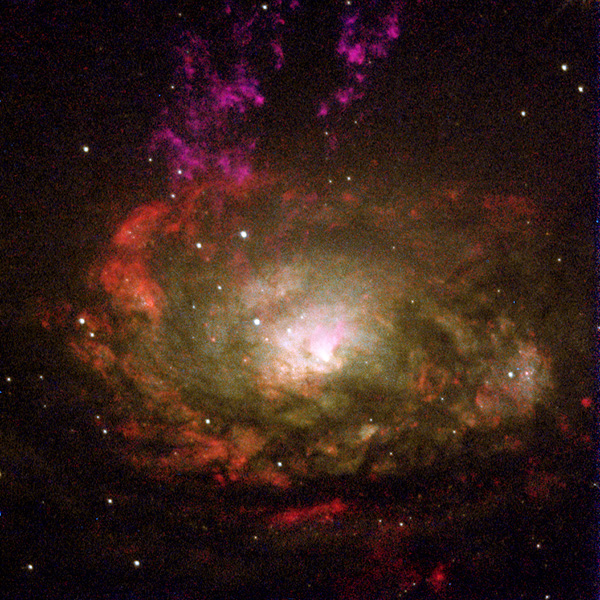 Сейфертовские галактики – класс активных галактик