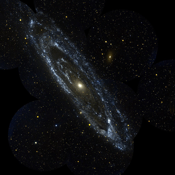 Спиральная галактика с перемычкой