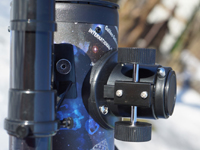 Оптический искатель и фокусировочный узел телескопа Sky-Watcher Dob 76/300 Heritage