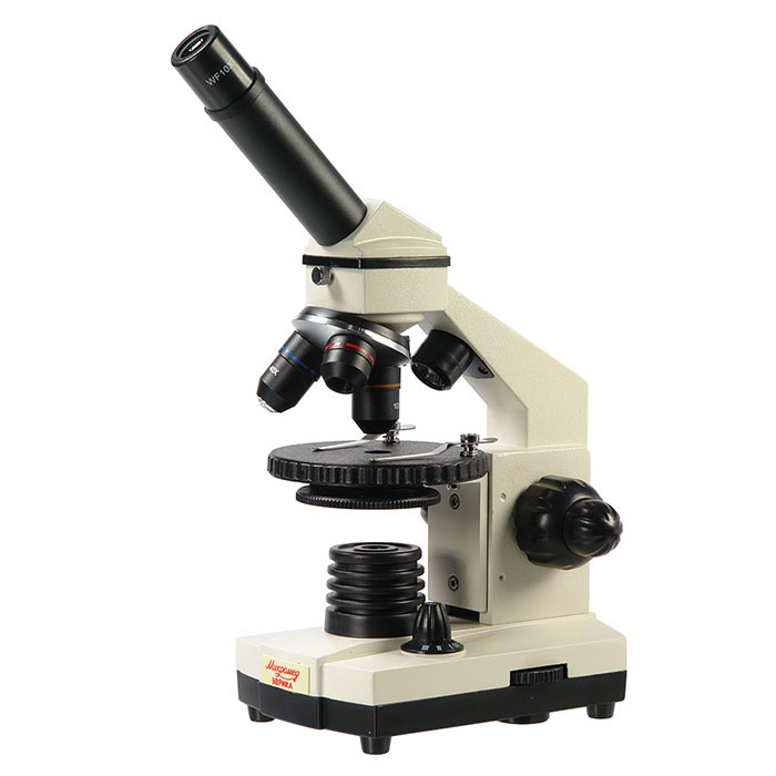 Микроскоп Микромед «Эврика» 40–1280х, в текстильном кейсе