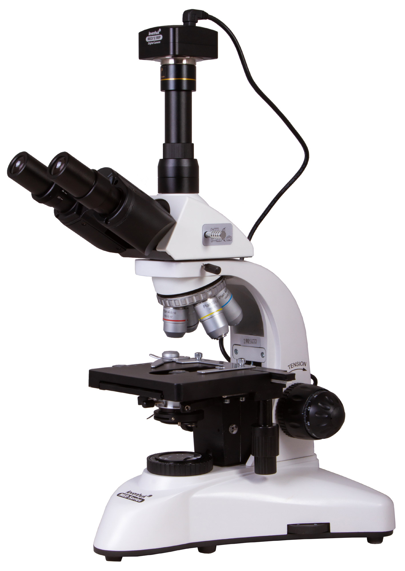 Микроскоп цифровой Levenhuk MED D25T, тринокулярный (выставочный образец)
