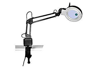 

Лупа-лампа Kromatech бестеневая 2x/20x, 85/22 мм, на струбцине, с подсветкой (40 LED)