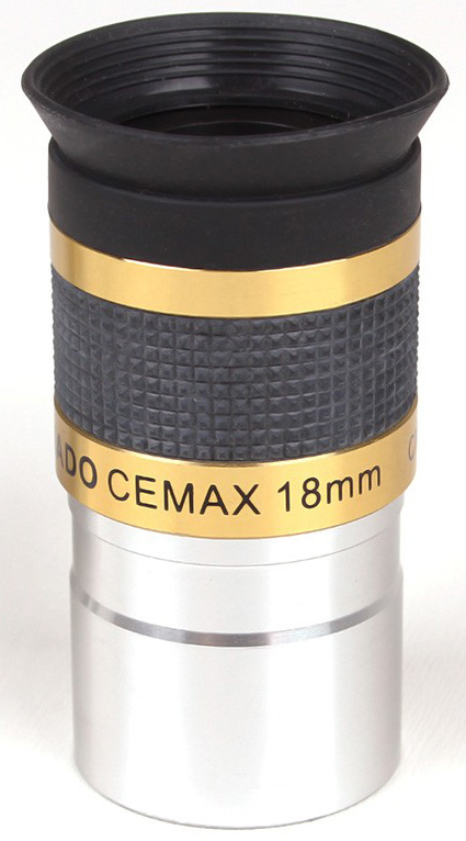

Окуляр CORONADO Cemax 18 мм, 1,25"
