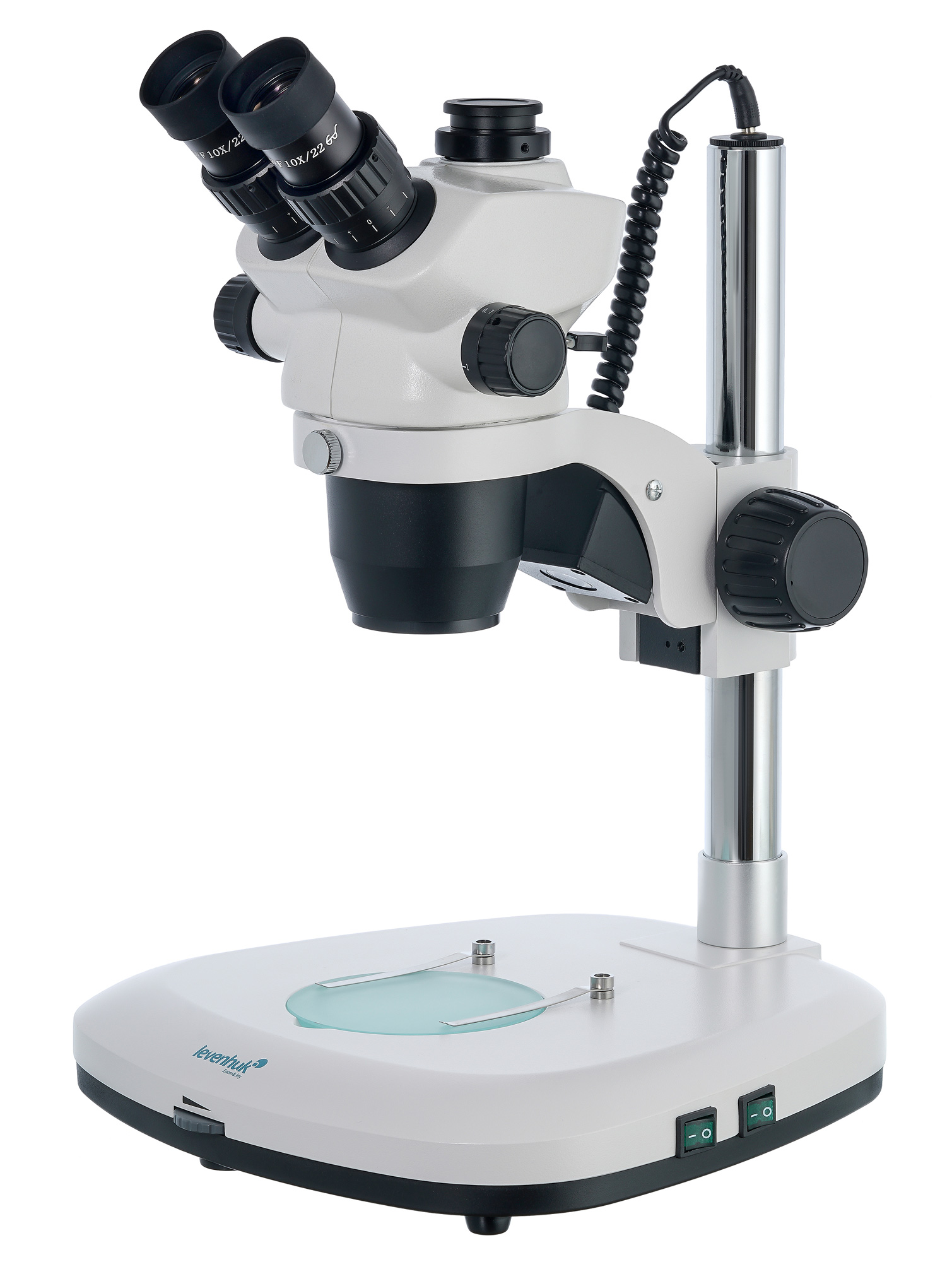 Микроскоп Levenhuk ZOOM 1T, тринокулярный (выставочный образец)