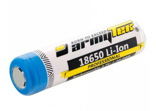 

Аккумулятор Armytek Li-Ion 18650, 2800 mAh, c защитой