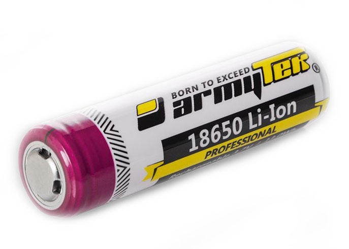 Аккумулятор Armytek Li-Ion 18650, 3500 mAh, c защитой от Четыре Глаза