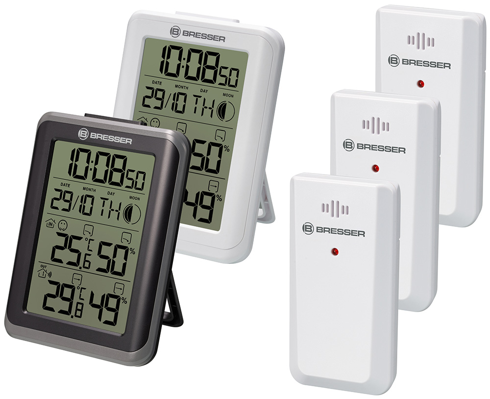 Гигрометр Bresser (Брессер) Clima Temp IO Jumbo (2 шт.)