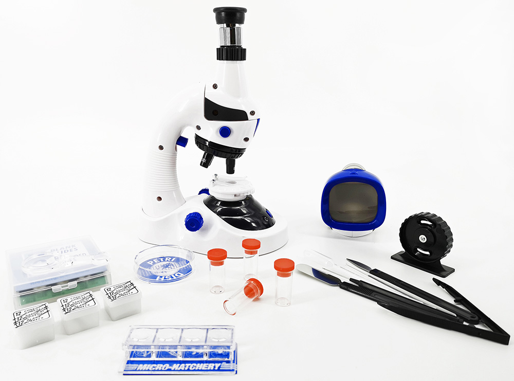 Микроскоп игрушечный EDU-TOYS 100–900x (MS926)