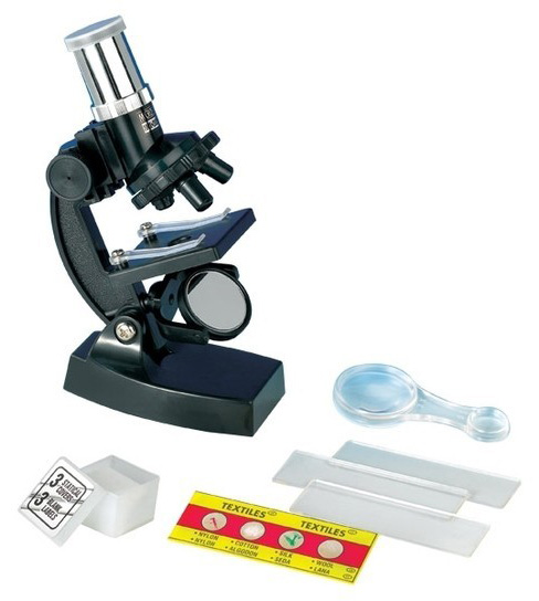Микроскоп игрушечный EDU-TOYS 100x, 200x, 300x