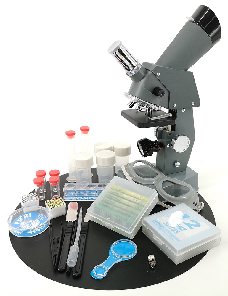 Микроскоп игрушечный EDU-TOYS 100x, 300x, 1000x