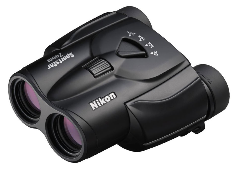 Бинокль Nikon Sportstar Zoom 8–24x25, черный 76881 - фото 1