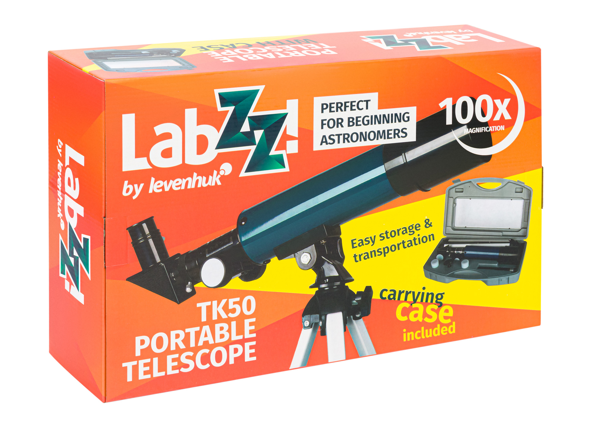 Купить телескоп Levenhuk LabZZ TK50 с кейсом в е