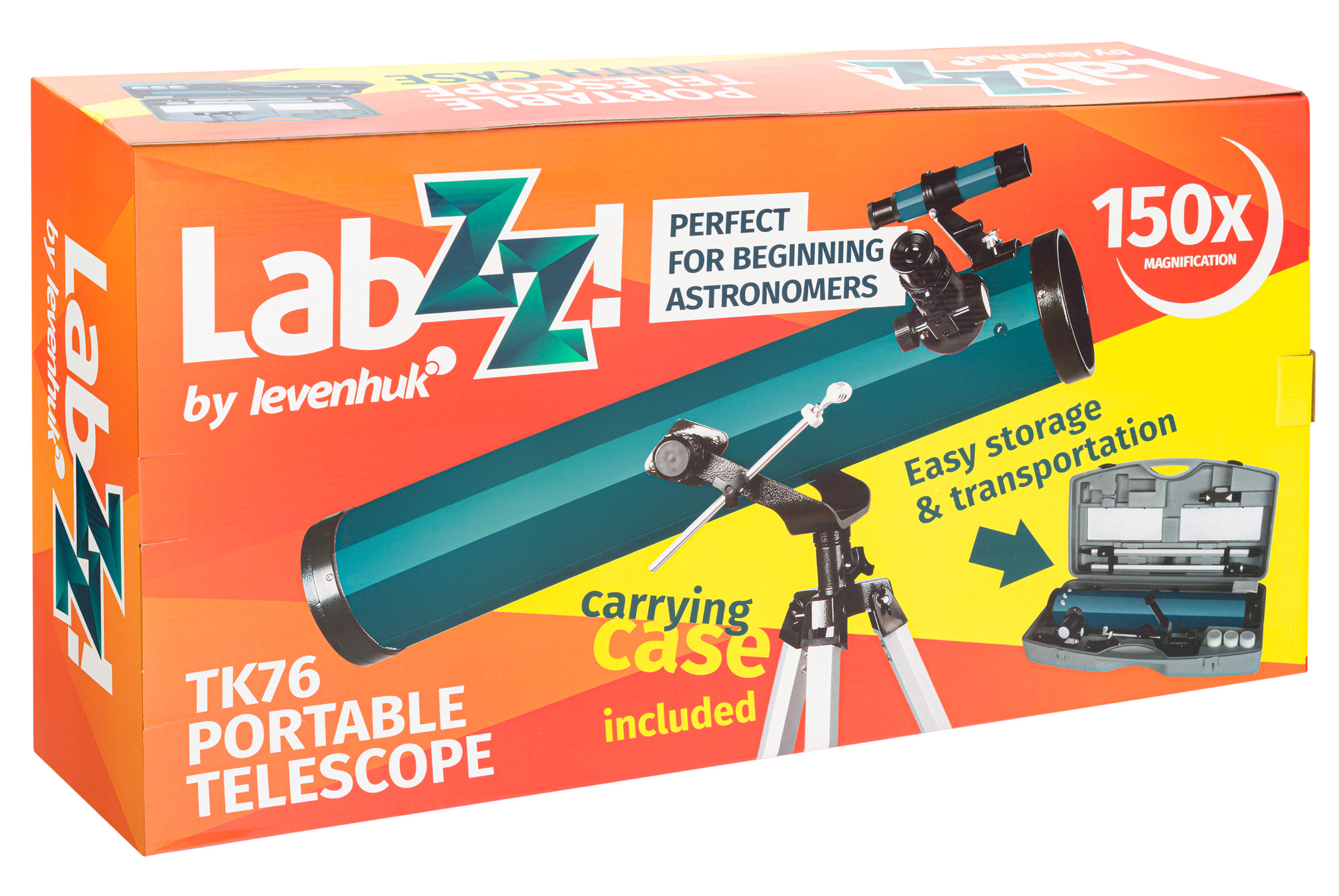 Купить телескоп Levenhuk LabZZ TK76 с кейсом в е