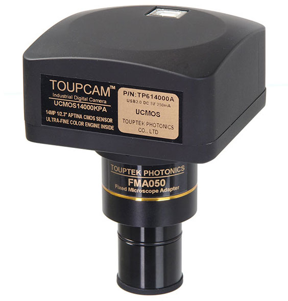 

Видеоокуляр ToupCam 14 Мпикс