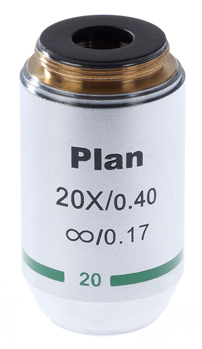 

Объектив 20х/0,4 Plan Л беск/0,17 для микроскопа Микромед-3 ЛЮМ