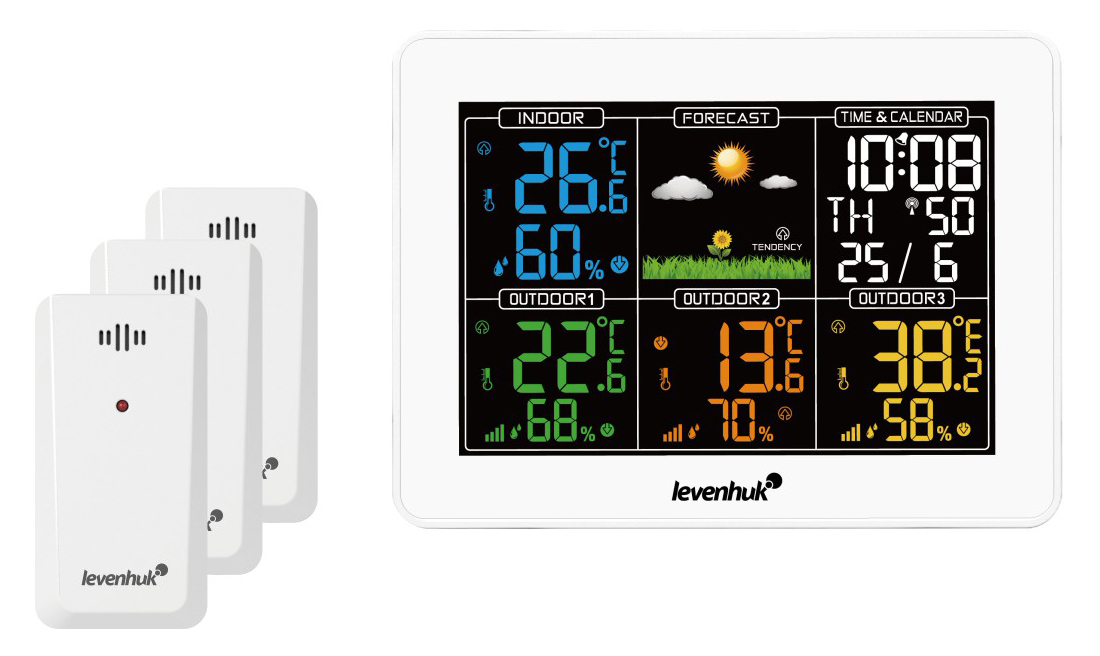 Метеостанция Levenhuk (Левенгук) Wezzer PLUS LP60