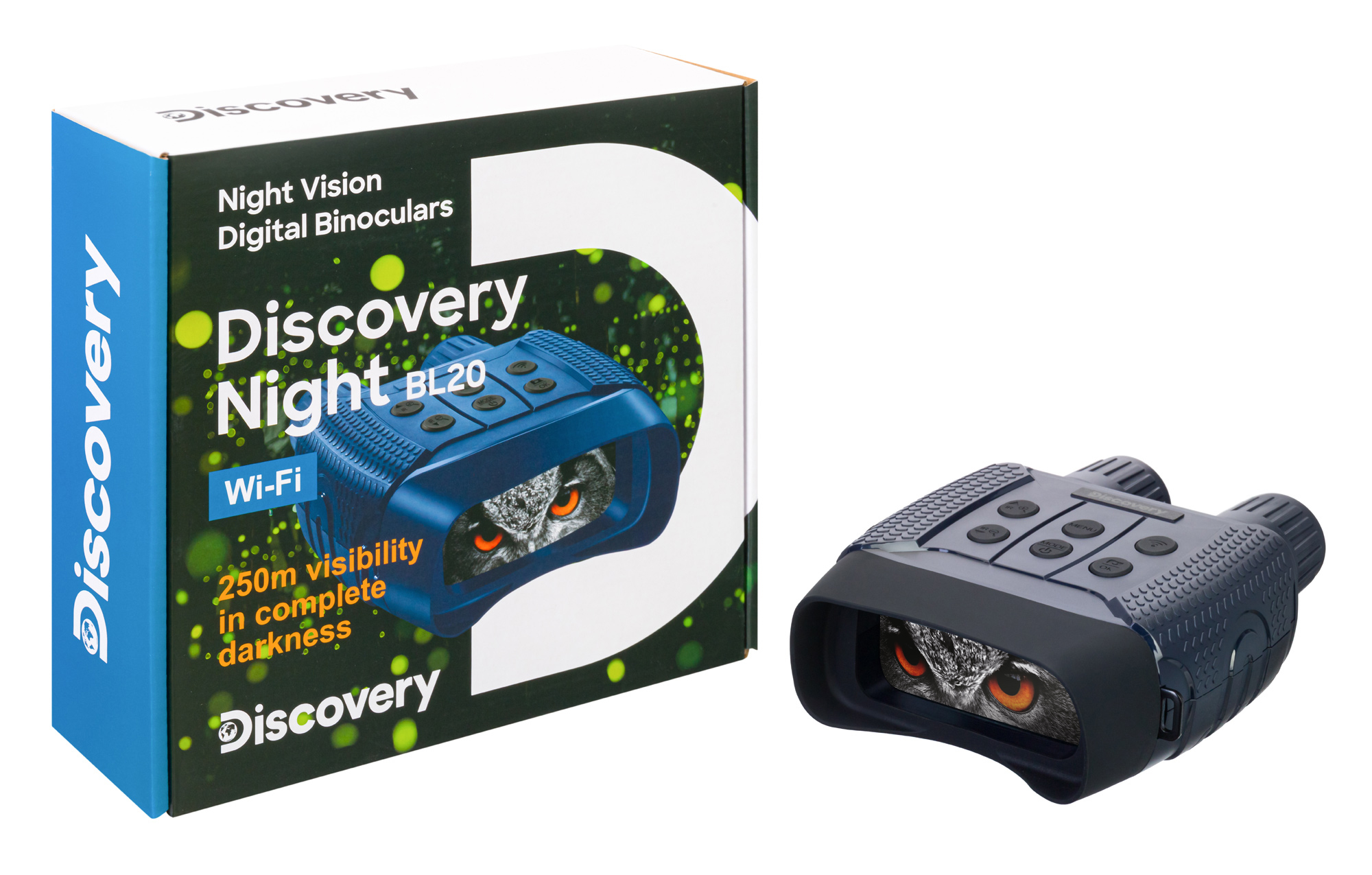 Бинокль цифровой ночного видения Levenhuk Discovery Night BL20 со штативом