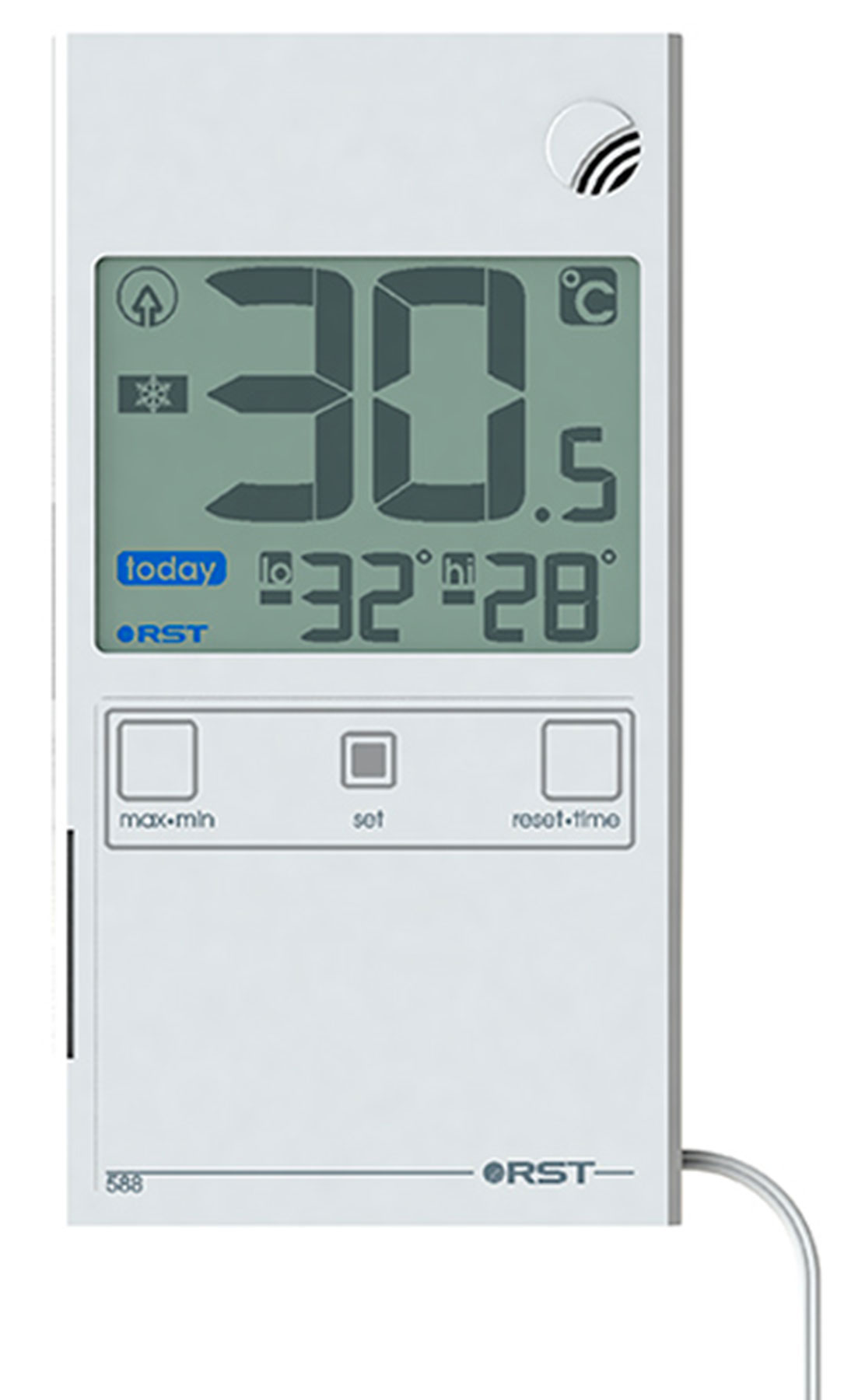 Термометр цифровой RST 01588, оконный, ультратонкий
