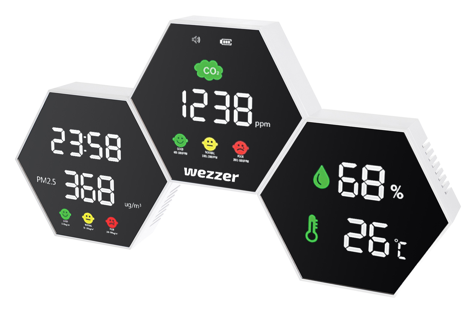 

Монитор качества воздуха Levenhuk (Левенгук) Wezzer Air PRO DM50