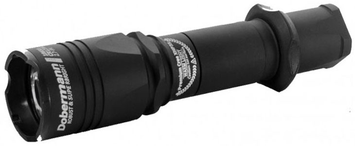 Фонарь тактический Armytek Dobermann Pro Magnet USB, теплый свет 81486 - фото 1