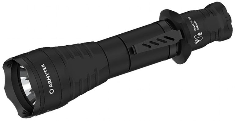 Фонарь тактический Armytek Predator Pro Magnet USB, белый свет