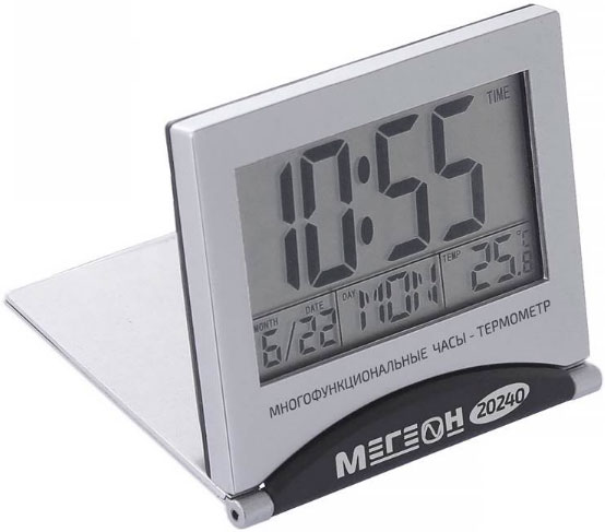 Термометр цифровой МЕГЕОН, настольный (20240)