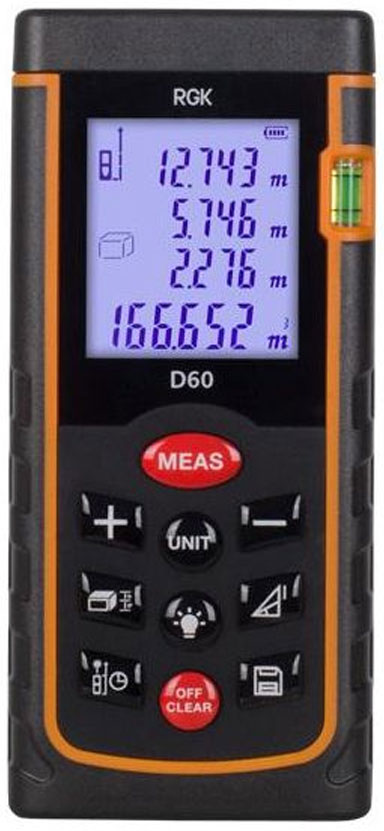 

Лазерный дальномер RGK D60