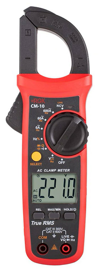 

Токоизмерительные клещи RGK CM-10